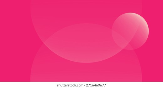 Pink Abstract Geometric Circle Shape. Circle shapes composition. design background. Trendy gradient shapes composition. Eps10 vector fluid 
