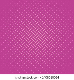 Pink abstract geometric halftone  pattern background - vector graphic from short stripes