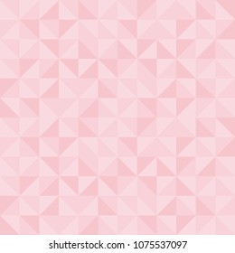 Pink Abstract Geometric Vector Seamless Repeat Pattern Background