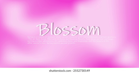 Pink abstract gradient background for web banner , template background in vector.