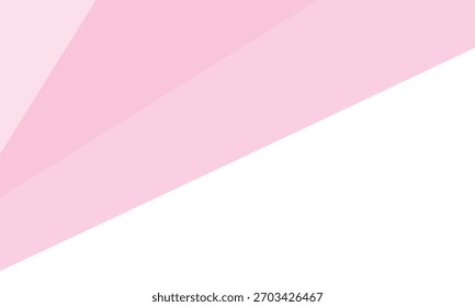 Pink abstract gradient background with white dividers waves vector illustration .EPS 10 .