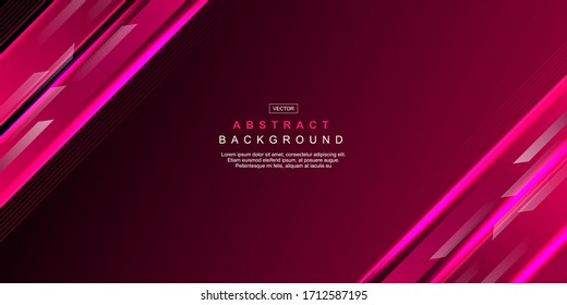 Pink abstract with gradient stripes background	