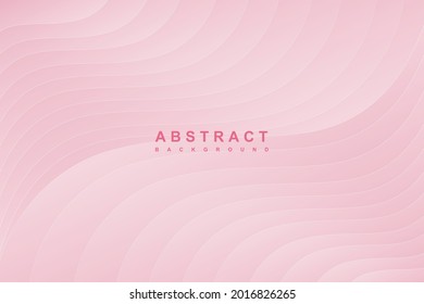 Pink abstract gradient wave vector background