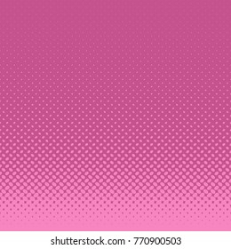 Pink abstract halftone ellipse pattern background - vector graphic design with diagonal elliptical dots in varying sizes