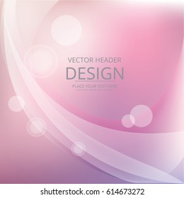 Pink abstract lines wave design background