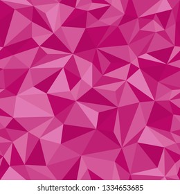 Pink abstract mosaic background. Vector triangular layout. Modern abstract illustration with triangles. Triangle seamless pattern for your banner