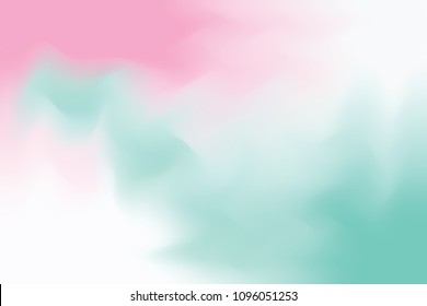 pink abstract multi colour pastel soft brush background, watercolor light green painting art acrylic colorful, wallpaper pink water color fade gradient mixed paint brush, coloured acrylic hue bright