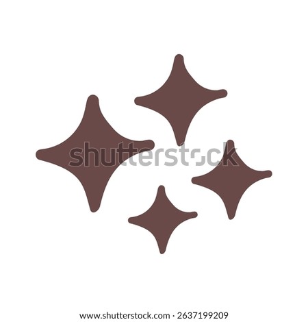 Pink Abstract Organic Star Shape
