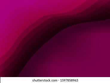 pink abstract paper cut background