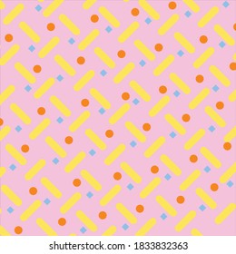 pink abstract pattern colorful geometric design.