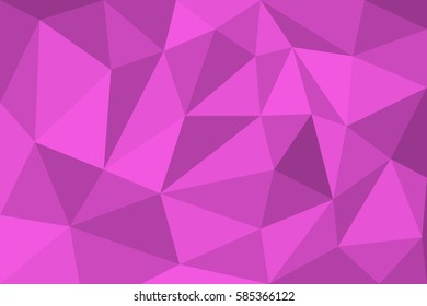 pink abstract polygon art wallpaper background.vector and illustration