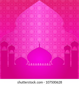 Pink Abstract Religious Design. Jpeg Version Also Available In Gallery.