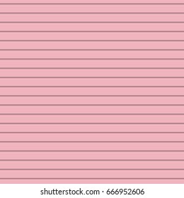 Pink abstract seamless horizontal stripe pattern background