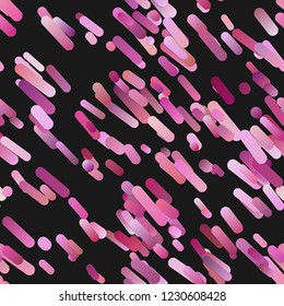 Pink abstract seamless trendy diagonal gradient stripe background pattern - vector design