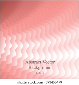 pink abstract shiny background. Vector geometric banner with lines. Shell Background. Vector business flyer template or corporate banner design with stripes and waves. Pink pure water sea waves