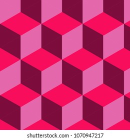Pink abstract square background geometric