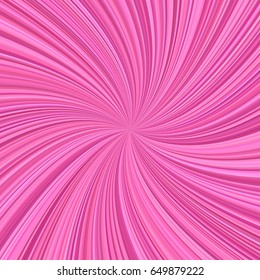 Pink abstract swirl background from twisted spiral ray stripes