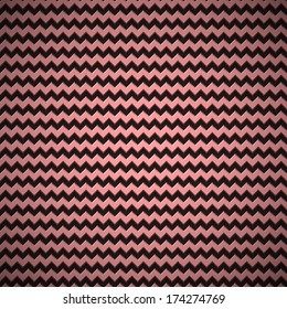 Pink abstract technology background with seamless zigzag perforated pattern