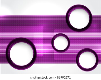 pink abstract template. vector illustration