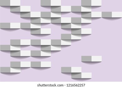 Pink abstract texture. Vector background 3d paper art style can be used in cover design, book design, poster, cd cover, flyer, website backgrounds or advertising.