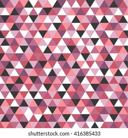 pink abstract triangle background