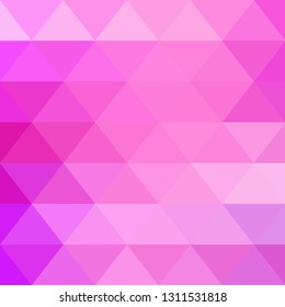 pink abstract triangle. polygonal style 