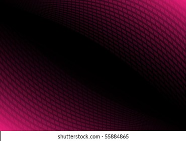 Pink abstract tunnel illustration