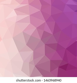 pink abstract vector background. triangular pattern. geometric design.