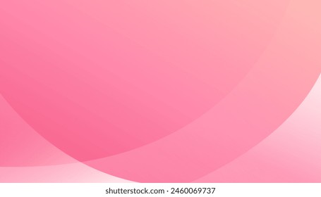 Fondo de Vector abstracto rosa. Formas de gradiente onduladas y fluidas. Ilustración creativa para póster, Web, aterrizaje, cubierta, saludo, EPS 10
