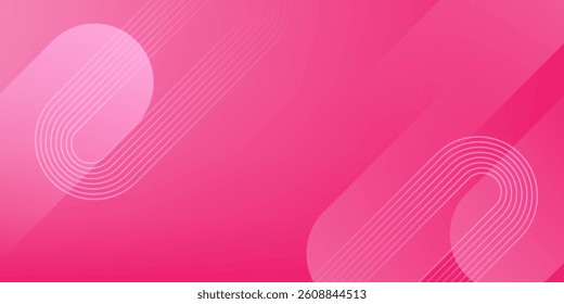 Pink abstract vector background. Wavy and fluid gradient shapes. Applicable for gift card, Poster on wall poster template, EPS 10
