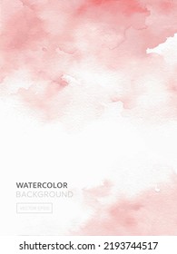 Plantilla de fondo color de agua abstracto rosa con espacio de copia para portadas de libros o tarjetas de invitación 