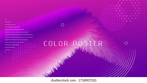 Pink Abstract Wave Background. 3d Gradient Motion. Graphic Wallpaper. Vector Music Wave Background. Geometric Flow Flyer. Vibrant Poster. Liquid Trendy Template. Wave Background.