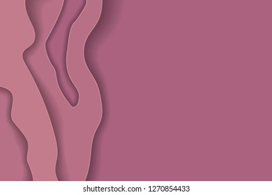 pink abstraction background, template, paper pattern, frame for text