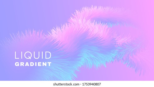 Pink Abstracts Design. Fluid Dynamic Pattern. Vector Futuristic Poster. Digital Motion. 3d Abstracts Design. Graphic Flow Template. Bright Movement. Vibrant Background. Pastel Abstracts Design.