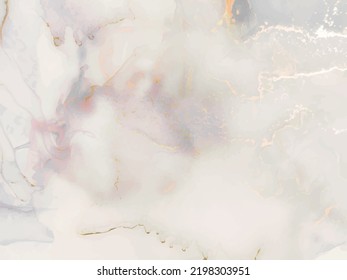 Pink Alcohol Ink Marble. Golden Water Color Canvas. Gold Oil Paint. Blue Marble Background. Bronze Alcohol Ink Watercolor. Elegant Oriental Watercolor. Pink Ink Vector Texture. Luxury Light Painting