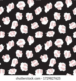 Pink Animal Leopard Seamless Pattern Background for fashion textiles, graphics and crafts