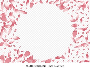 Fondo transparente del vector Apple rosa. Diseño de la invitación a la hoja. Pancarta de Aroma de Flores. Textura romántica de árbol. Ilustración De Flying Peach Light.