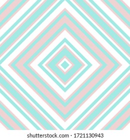 Pink Argyle diagonal striped seamless pattern background suitable for fashion textiles, graphics