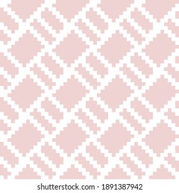 Argyle rosado, forma diamantífera fondo de patrón sin fisuras adecuado para la moda textil, ropa de cama, gráficos