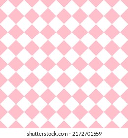 Pink argyle pattern seamless background. Vector illustration.