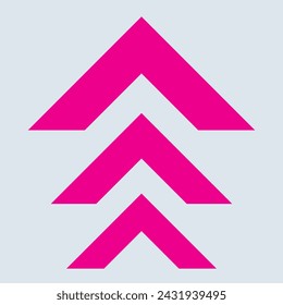 pink arrow icon vector blend effect