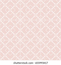 Pink Art deco seamless background.