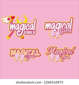 logotipo vectorial de aura rosa