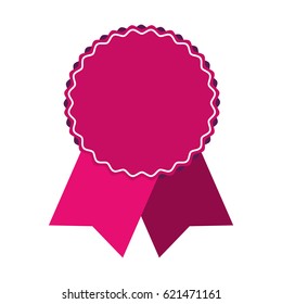 Pink Award Ribbon Stock Vector (Royalty Free) 621471161 | Shutterstock