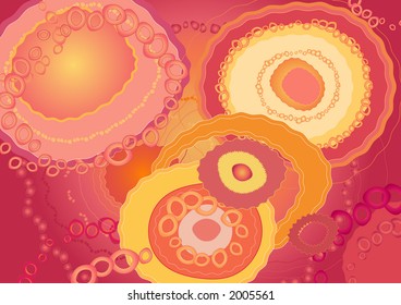 pink background
