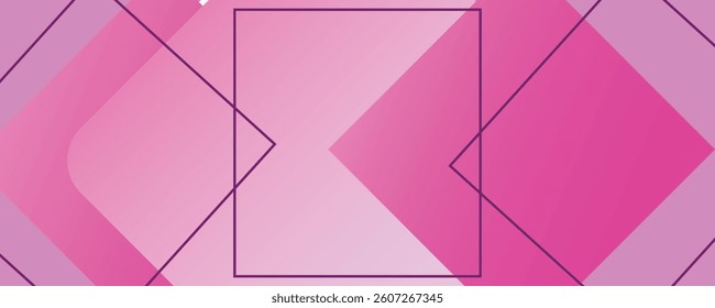 pink background abstract art vector illustration with circle concept.