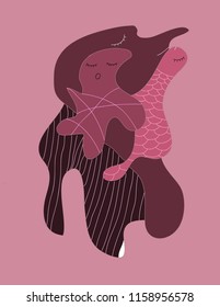 Pink background or Abstract Backgrounds.