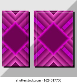 
PINK BACKGROUND WITH ABSTRACT DESIGN FOR BANNER, BROCHURE, FLYER, BOOK COVER, ETC. 
