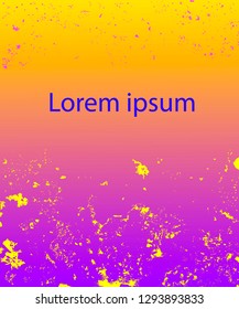 Pink background with abstract inclusions