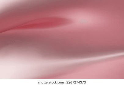Fondo rosa. Gradiente de metal rosa claro abstracto. Fondo brillante de textura borrosa. Pared de textura geométrica con reflejos de luz. fondo de pantalla rosa. Ilustración vectorial 3D.